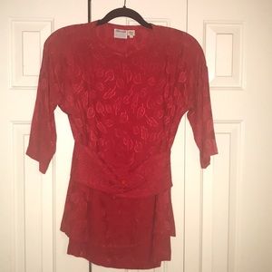 Silk Kimono Style Suit